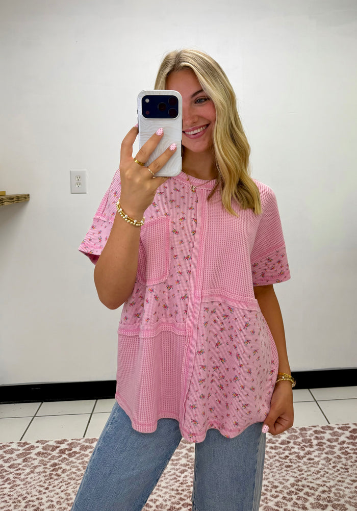 Oversize Patchwork Tee